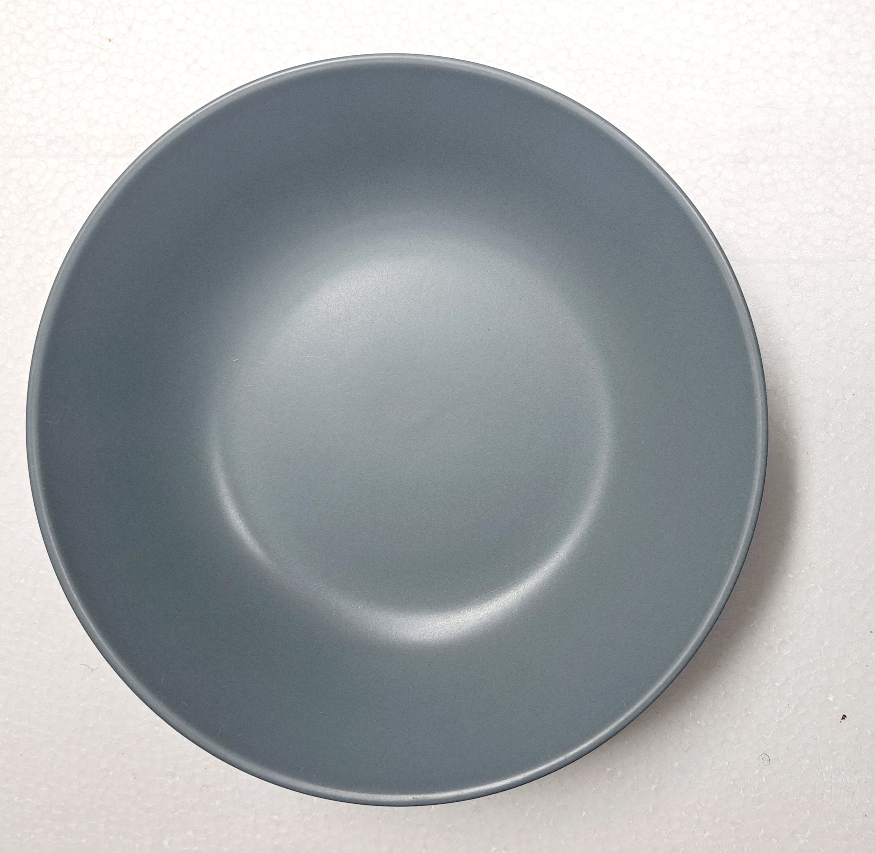 IKEA Dinera Gray Coupe Soup Bowl, 8 3/4