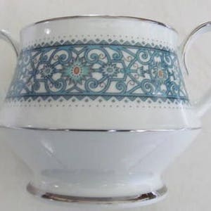 1960&#39;s Vintage Larue Sugar Bowl Without Lid in Larue by Noritake Collectible China Set by Noritake #6913 JAPAN