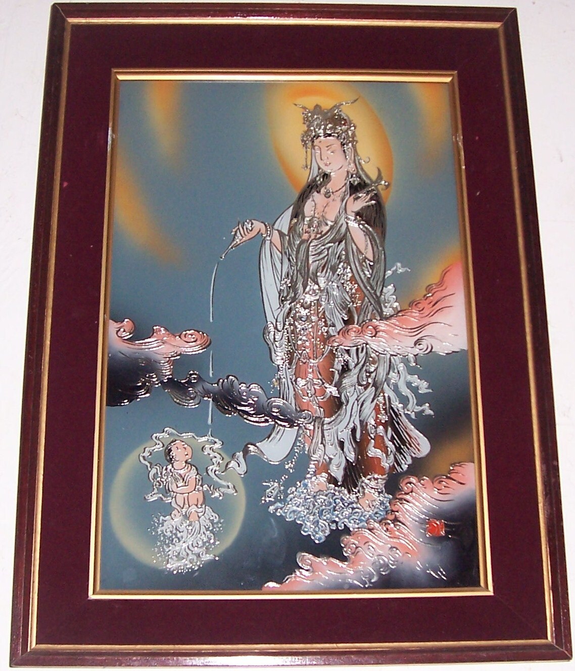 人文 Chinese Painting & Calligraphy Family Chinese Calligraphy Wall Art Poster, Meaningful, Zen