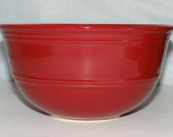 Soup/Cereal Bowl Amelia Collection Red Color by MAINSTAYS China Stoneware
