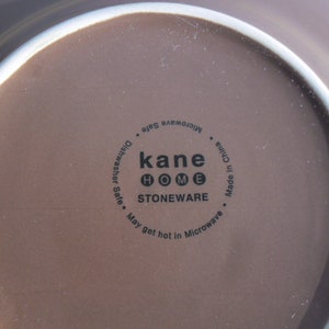 Kane Home Chocolate Brown Color Matte Finish Stoneware Collectible ...