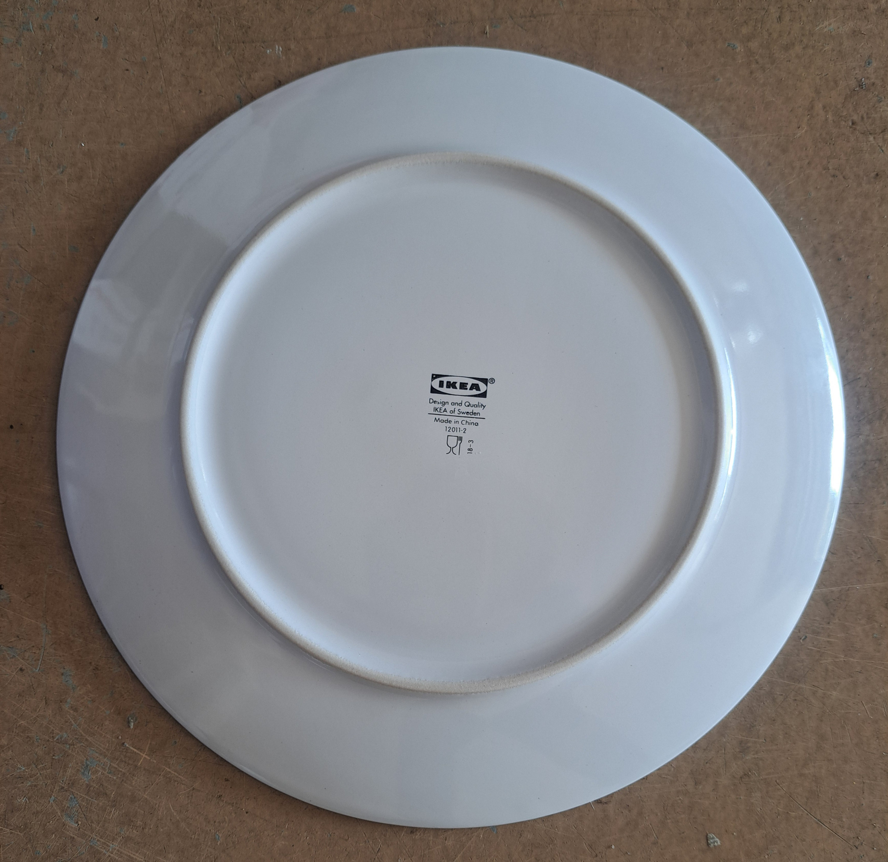 IKEA Dinera Speiseteller: Sammlerstück aus Steinzeug (26,5 cm)