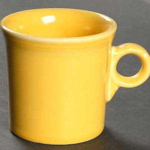 Tazza da caffè grande da collezione da 12 once Fiesta Sunflower Tom & Jerry Handle di Homer Laughlin