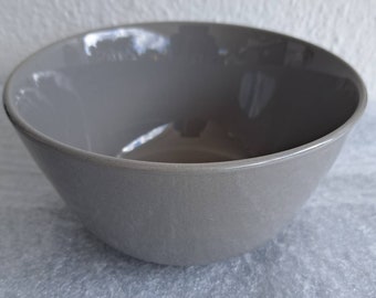 Room Essentials Gray Color Stoneware Collectible Angled Large Soup/Cereal Bowl in Coupe