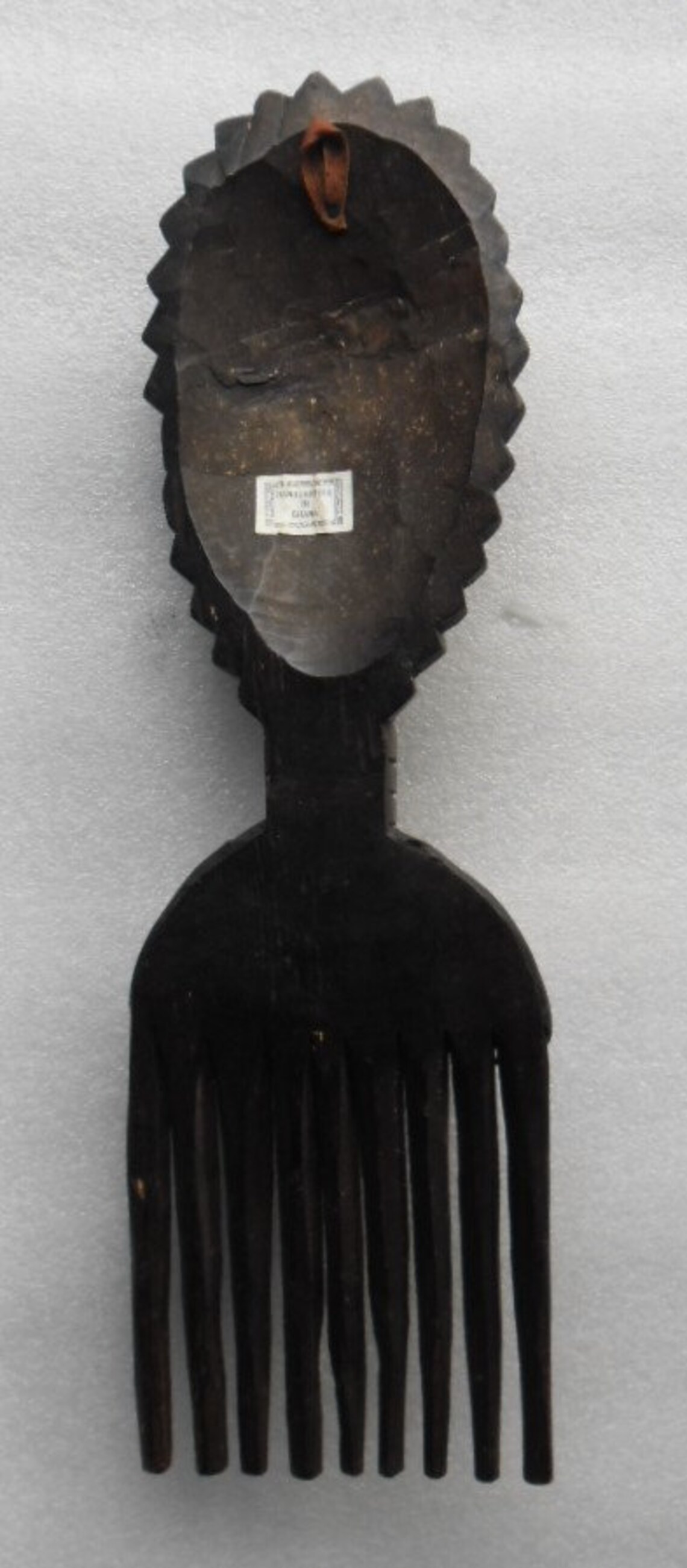 Authentic Handcrafted in Ghana African Wood Face Beaded Cowrie Etsy