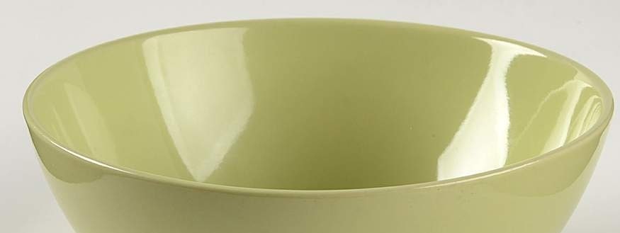 Vintage IKEA Fargrik Müsli Schüssel, Hellgrün Steinzeug