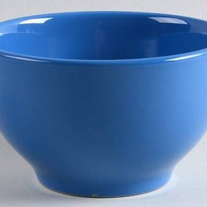Vintage IKEA Fargrik Blue Coupe Bowl - Made in Sweden
