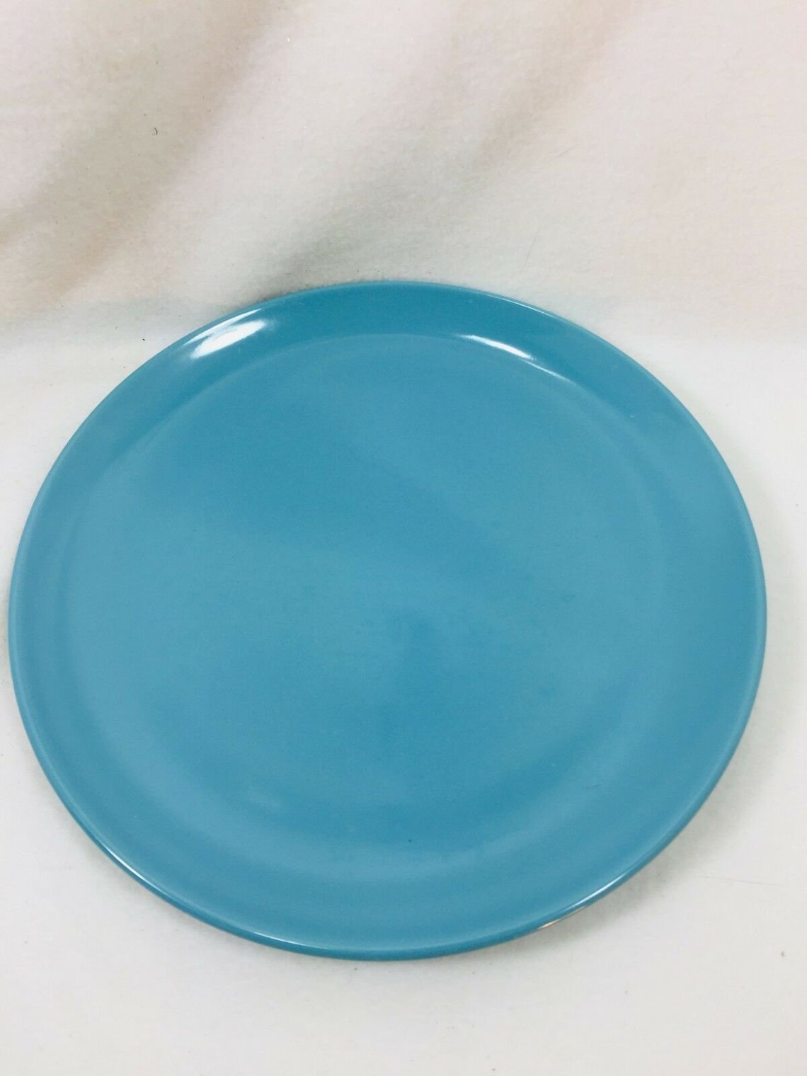 IKEA Dinner Plate 11'' in Fargrik Blue Turquoise Gloss Etsy