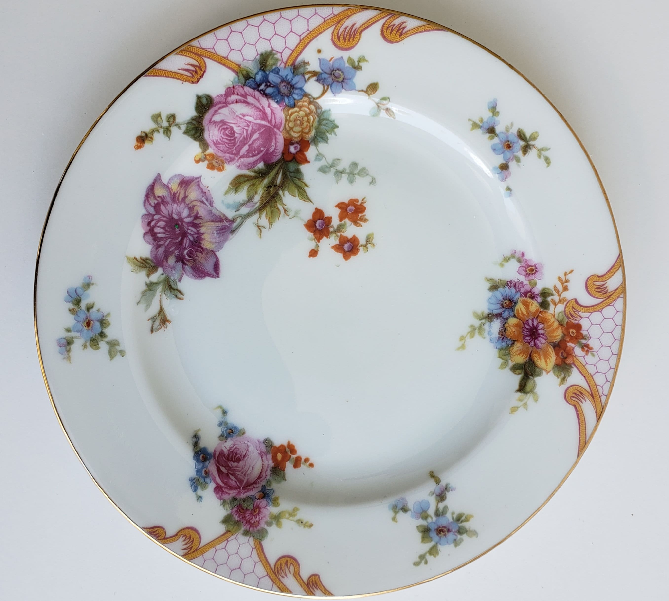 ヴィンテージ Epiag チェコスロバキア - ブライダルローズ - 8インチ