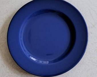 Exeter Vista Alegre Blaue Farbe, Feine Eartheware Sammler Salatteller Made In Portugal