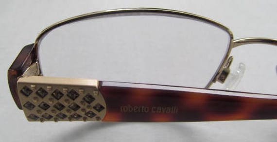 Roberto Cavalli CICLAMINO 542 028 Turtle Shell De… - image 5