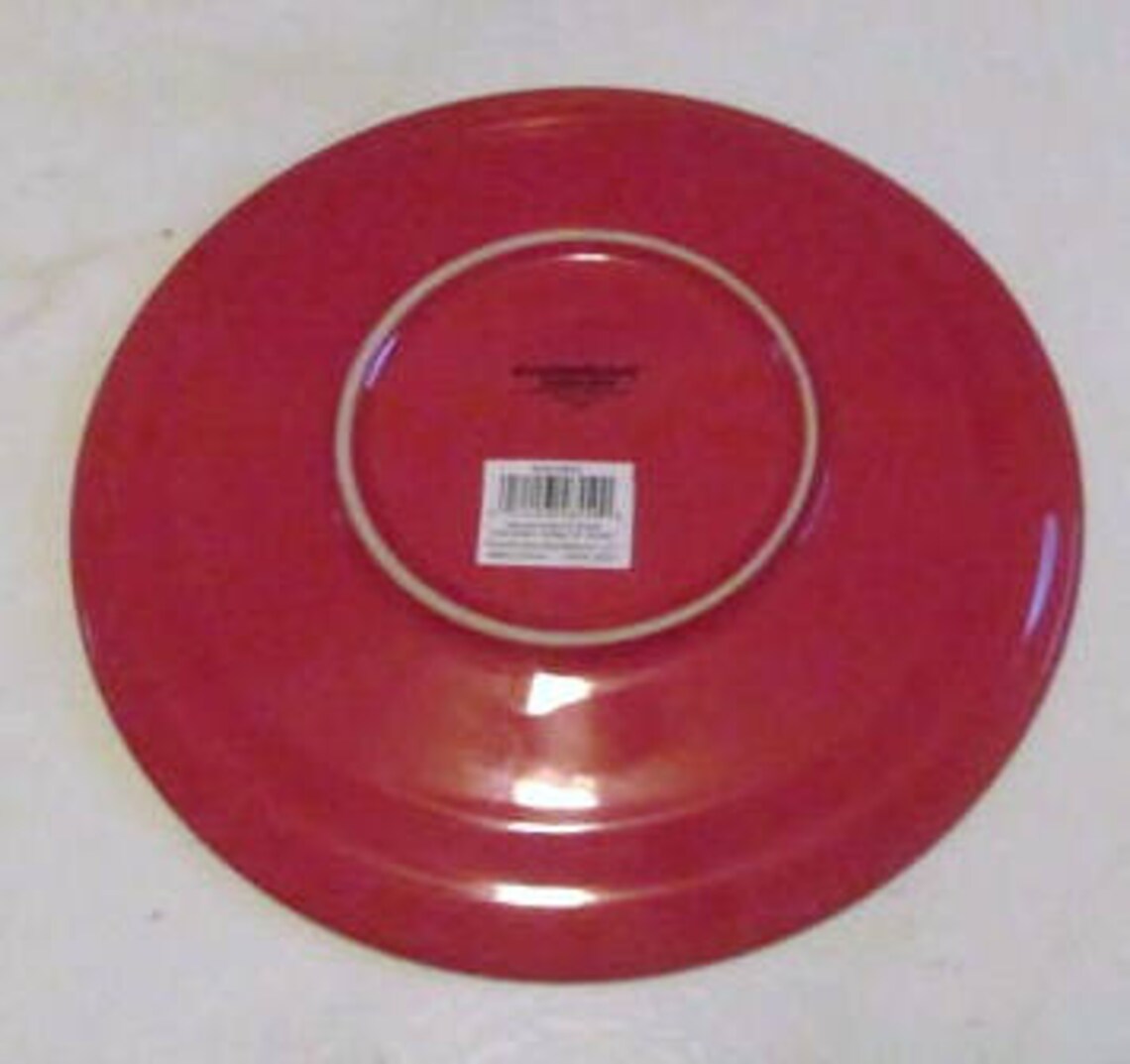 Double Ridge Plate Large Dinner Plate 11
