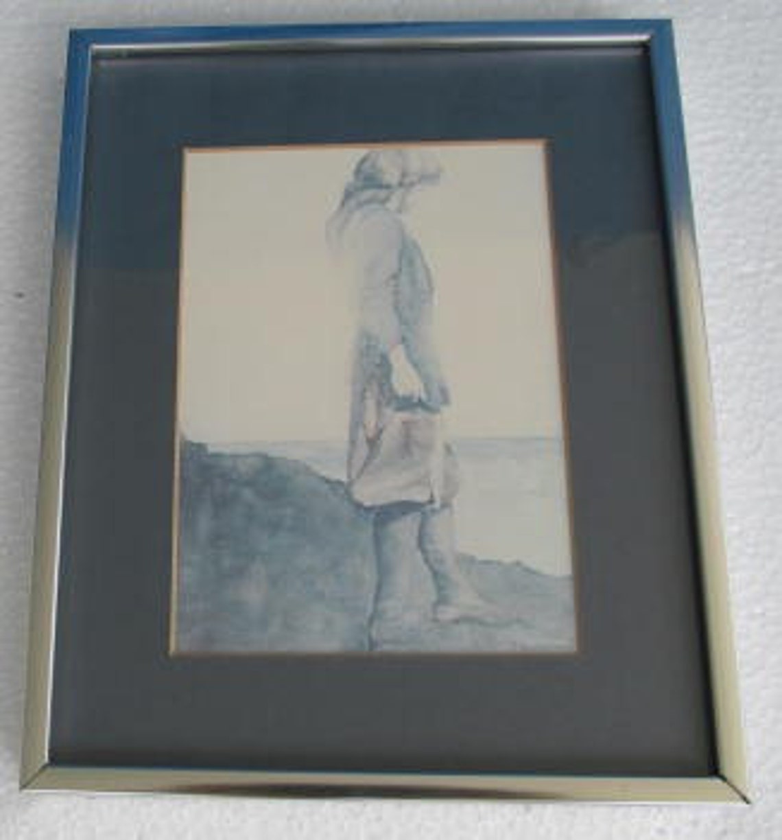 Vintage 1976 Rosamond Sea Wall Lithographic Poster Etsy