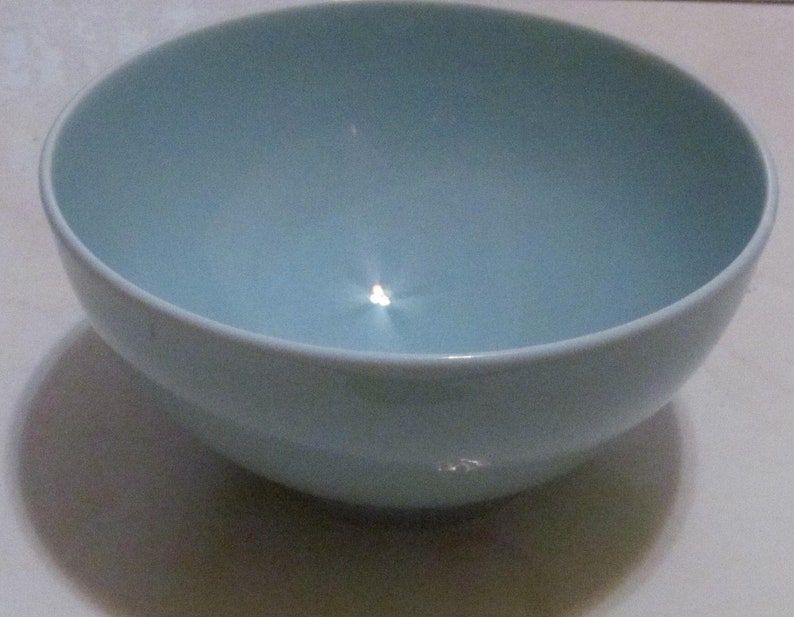 Ikea 3651 All Purpose Cereal Bowl Turquoise Light Blue Image 0