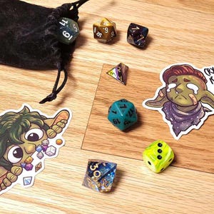 Adesivos Goblin D&D