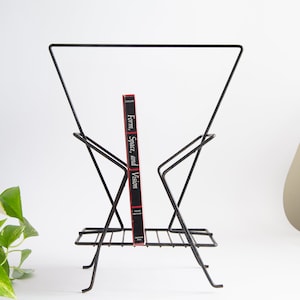 Maurice Duchin Style Magazine Rack | Modern Magazine Rack | Minimalist Decor | Minimalist Magazine Rack | Architectural Style Decor | MOD