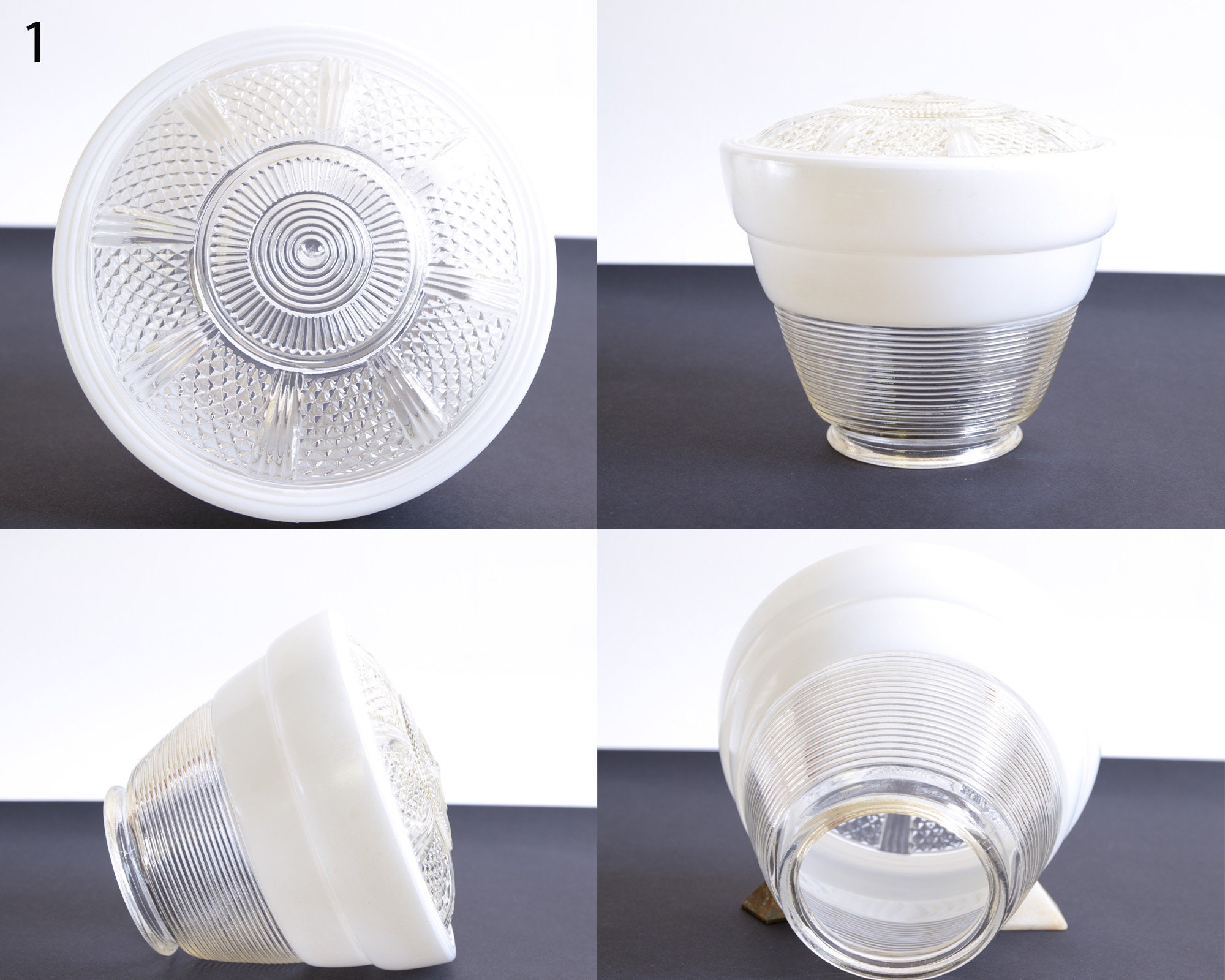 Vintage Light Globe Covers Mid Century Light Fixtures Frosted Etsy UK