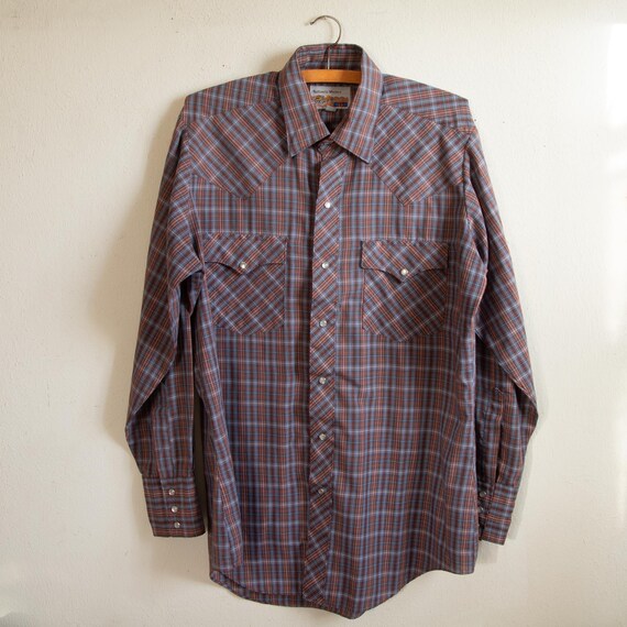 Vintage Western Shirt: Pearl Button Western Wear - image 1