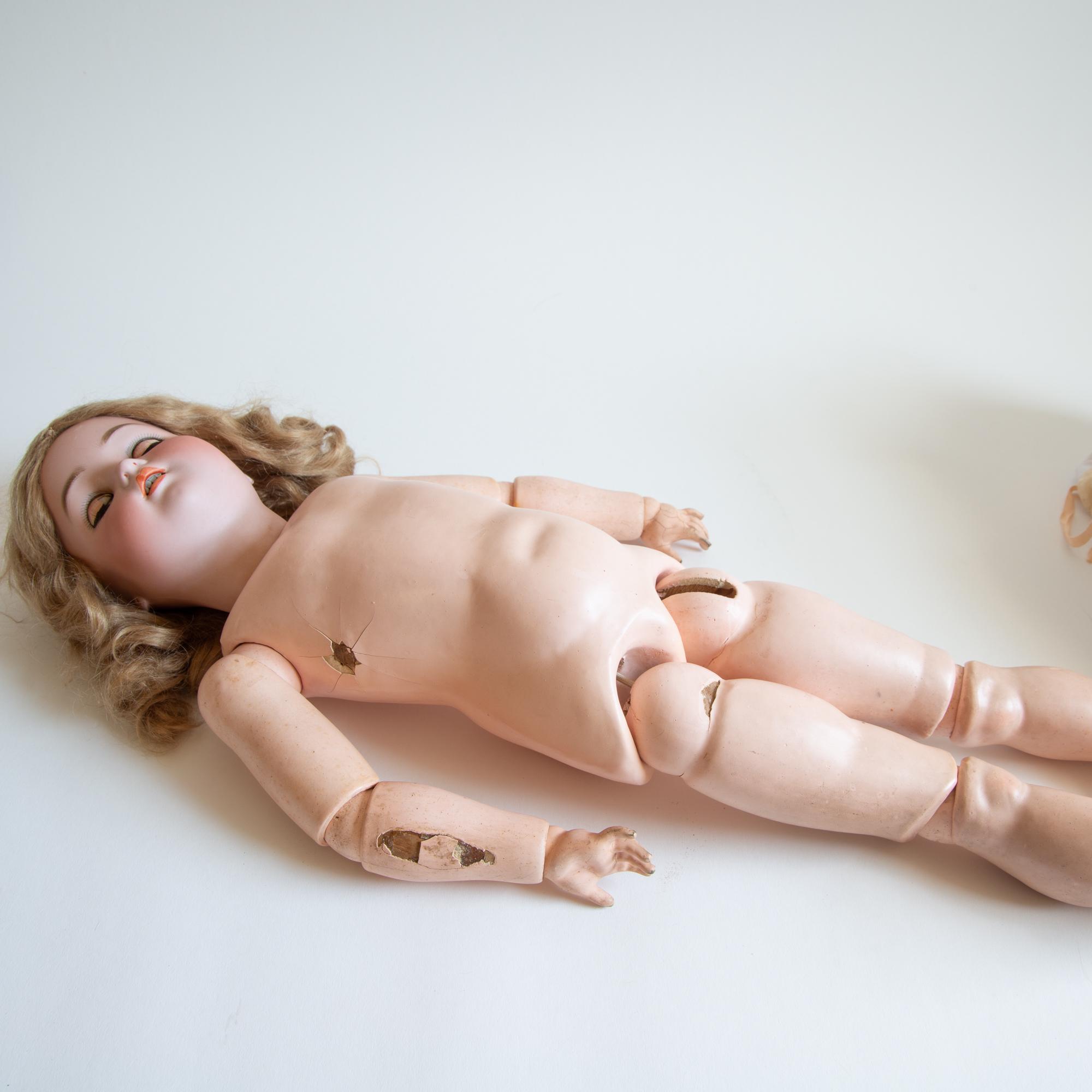 Antique Simon Halbig Kämmer Reinhardt Bisque Doll #62 – 25