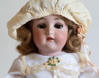 Antique Simon Halbig Kämmer Reinhardt Bisque Doll #62 – 25