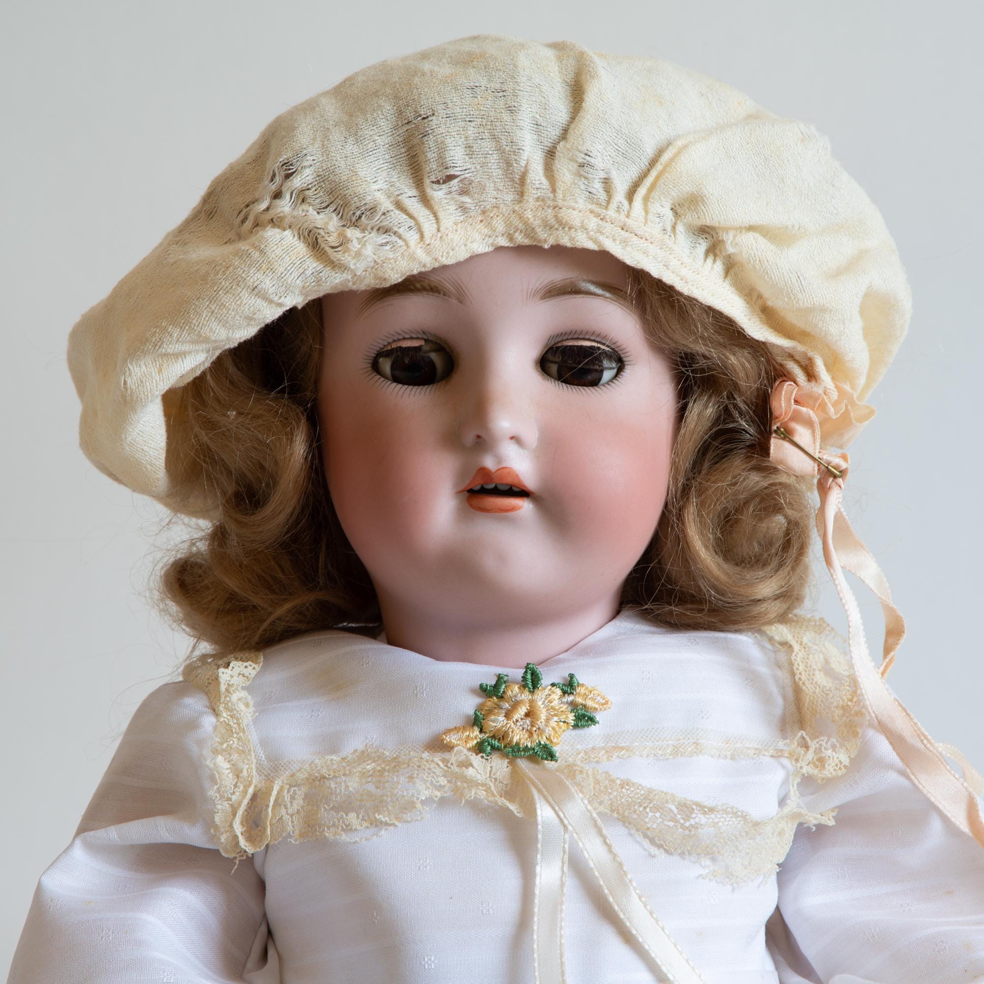 Antique Simon Halbig Kämmer Reinhardt Bisque Doll #62 – 25