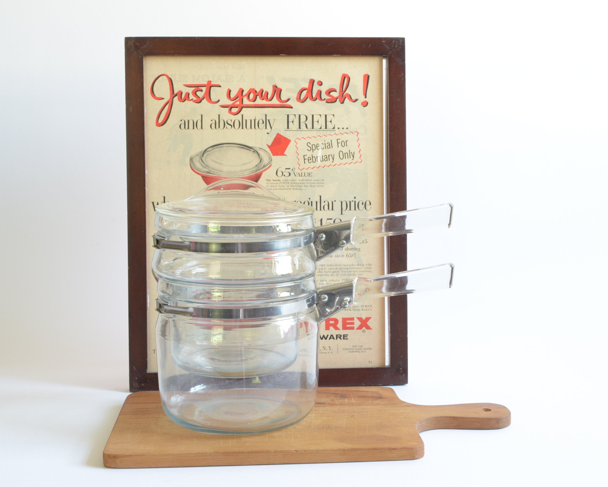 パイレックス ダブルブロイラー：キッチン調理器具の装飾 - Etsy 日本