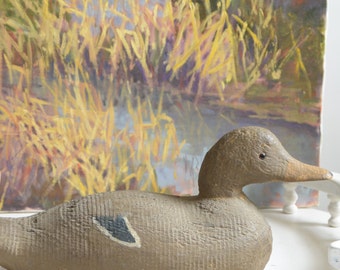 デコイ DECOY 水鳥 鴨 Mallard ウッドデコイ