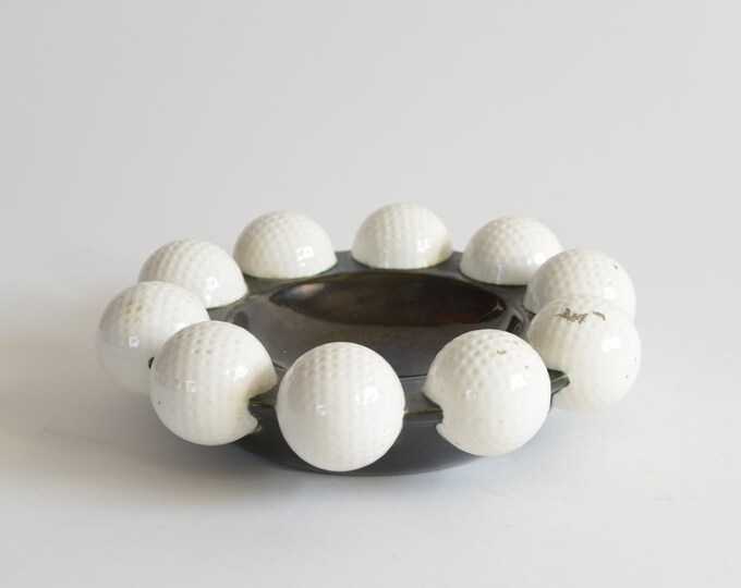 Vintage Ashtray Golf Ball Ashtray Gift for Golfer Holland Molds Etsy