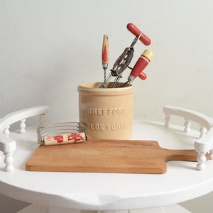Rustic Red Kitchen Gadgets | Potato Smasher | Egg Beater | Red Kitchen Utensils | Dough | Red Kitchen Decor | Retro Kitchen Utensils |