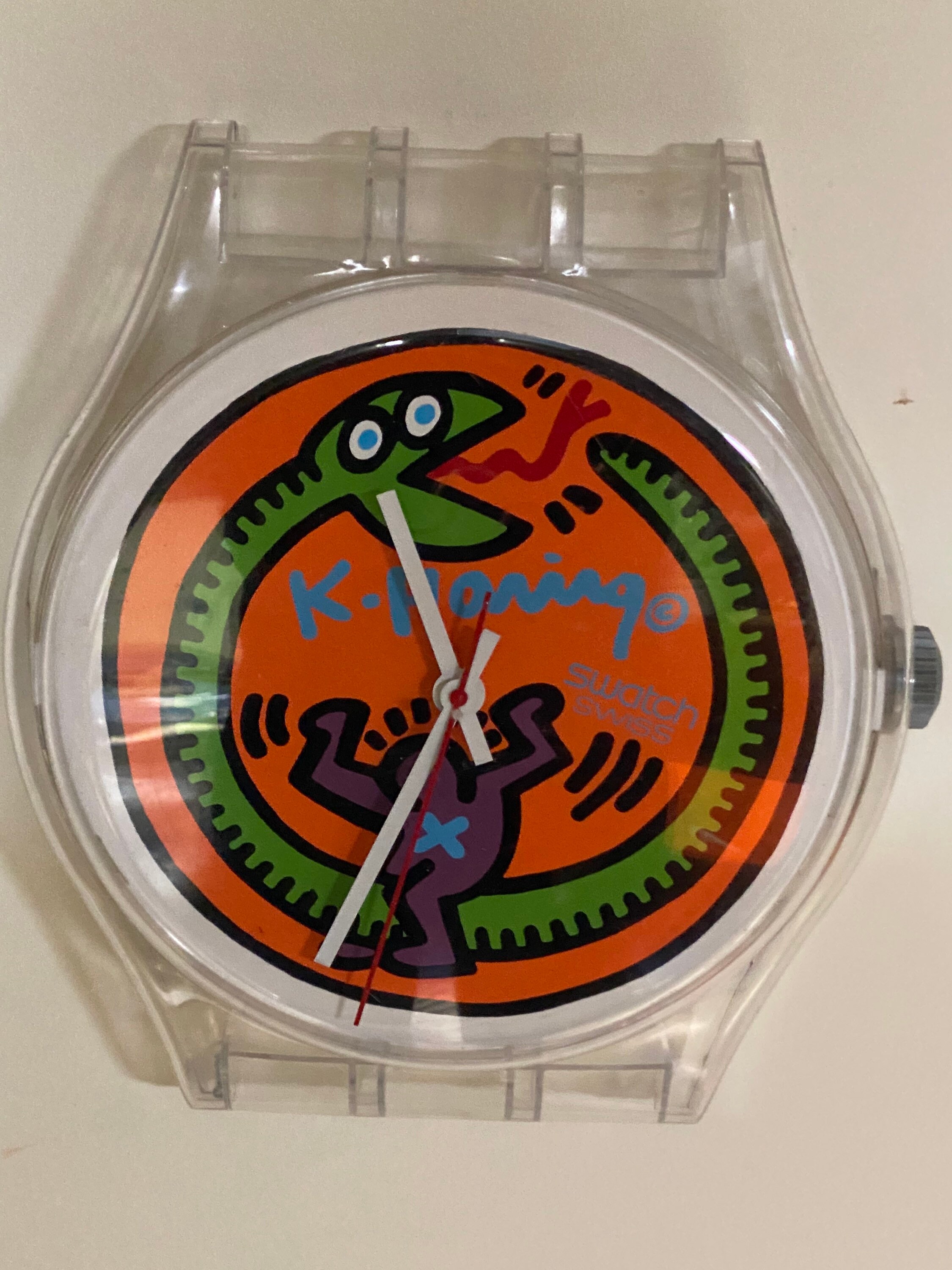 MAXI SWATCH 掛け時計 チッチリッチ