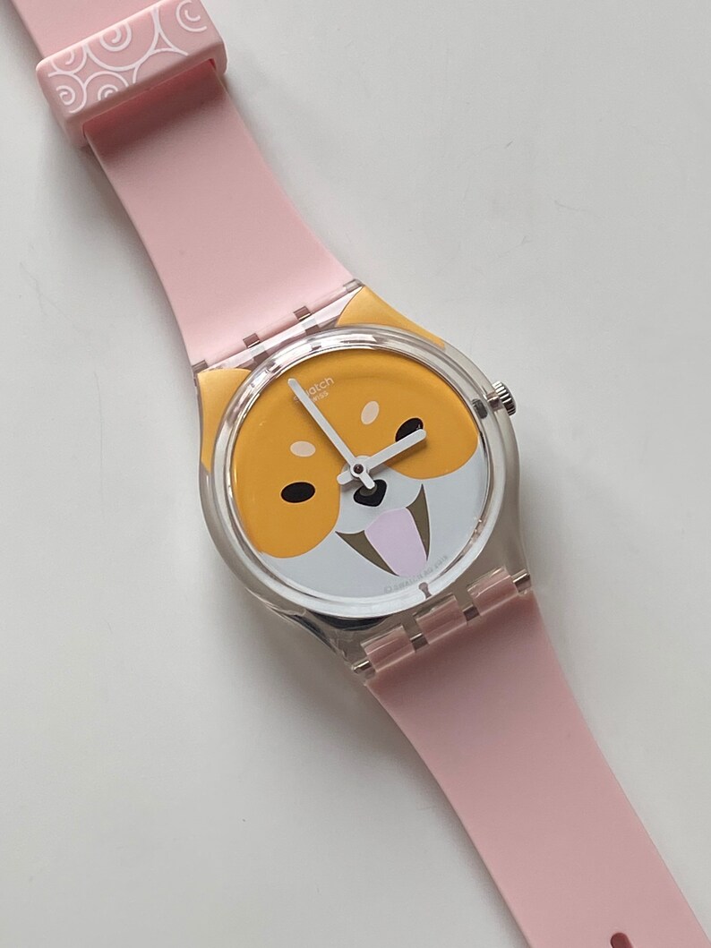 New Swatch Watch Akita Inu Japanese Dog Breed GE279 Adorable | Etsy