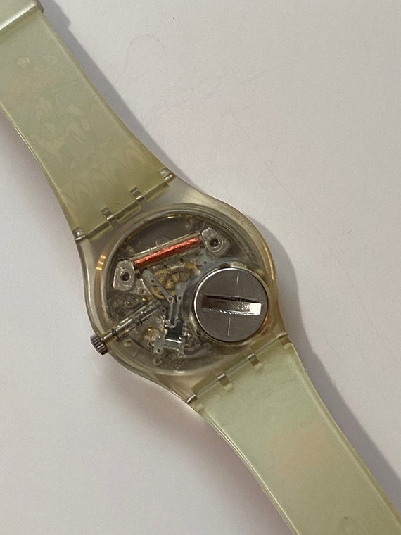 New 1992 vintage Swatch Watch DISCOBOLUS-GK141 Gr… - image 5