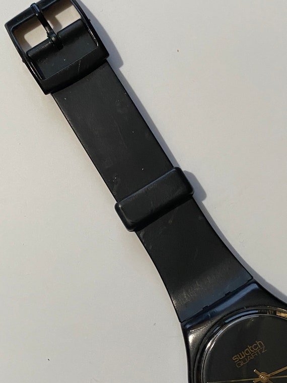 Swatch Watch Vintage Black Magic 1984 GB101 re ra… - image 2