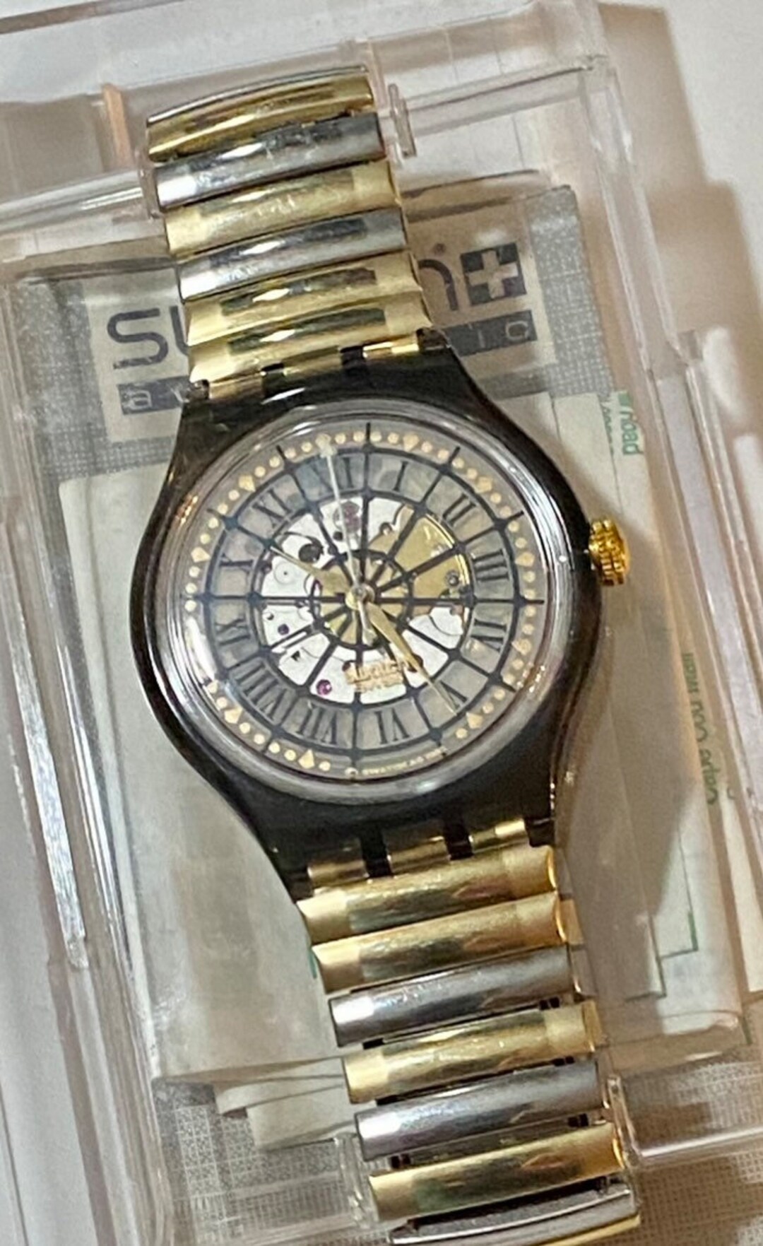 1994 Swatch Swiss Automatic Mechanical Watch Marechal SAM101