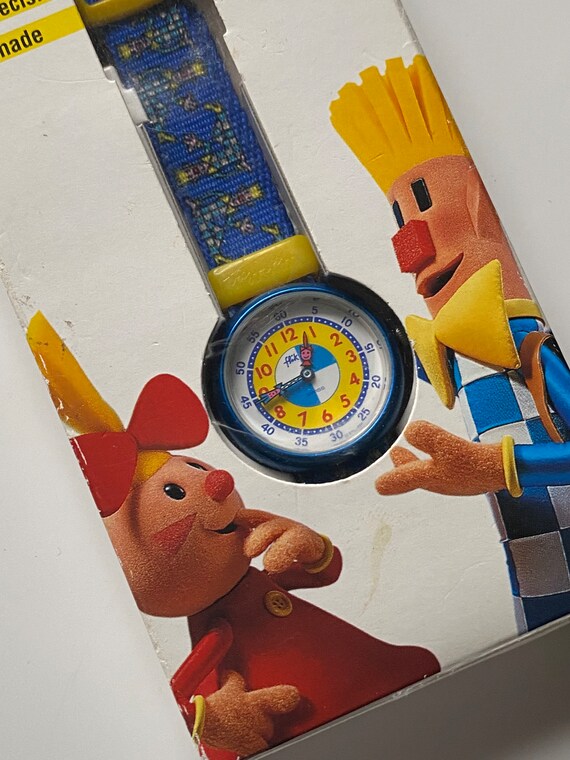 New Vintage Swatch Watch FLIK Flik Flak kids runni