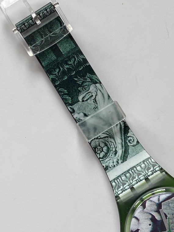 New 1991 Swatch Watch CUPYDUS vintage GG112 unwor… - image 2