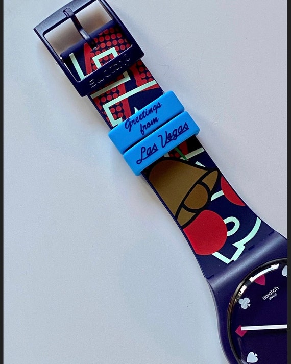 New Swatch Watch Greetings from Las Vegas SO29Z11… - image 2