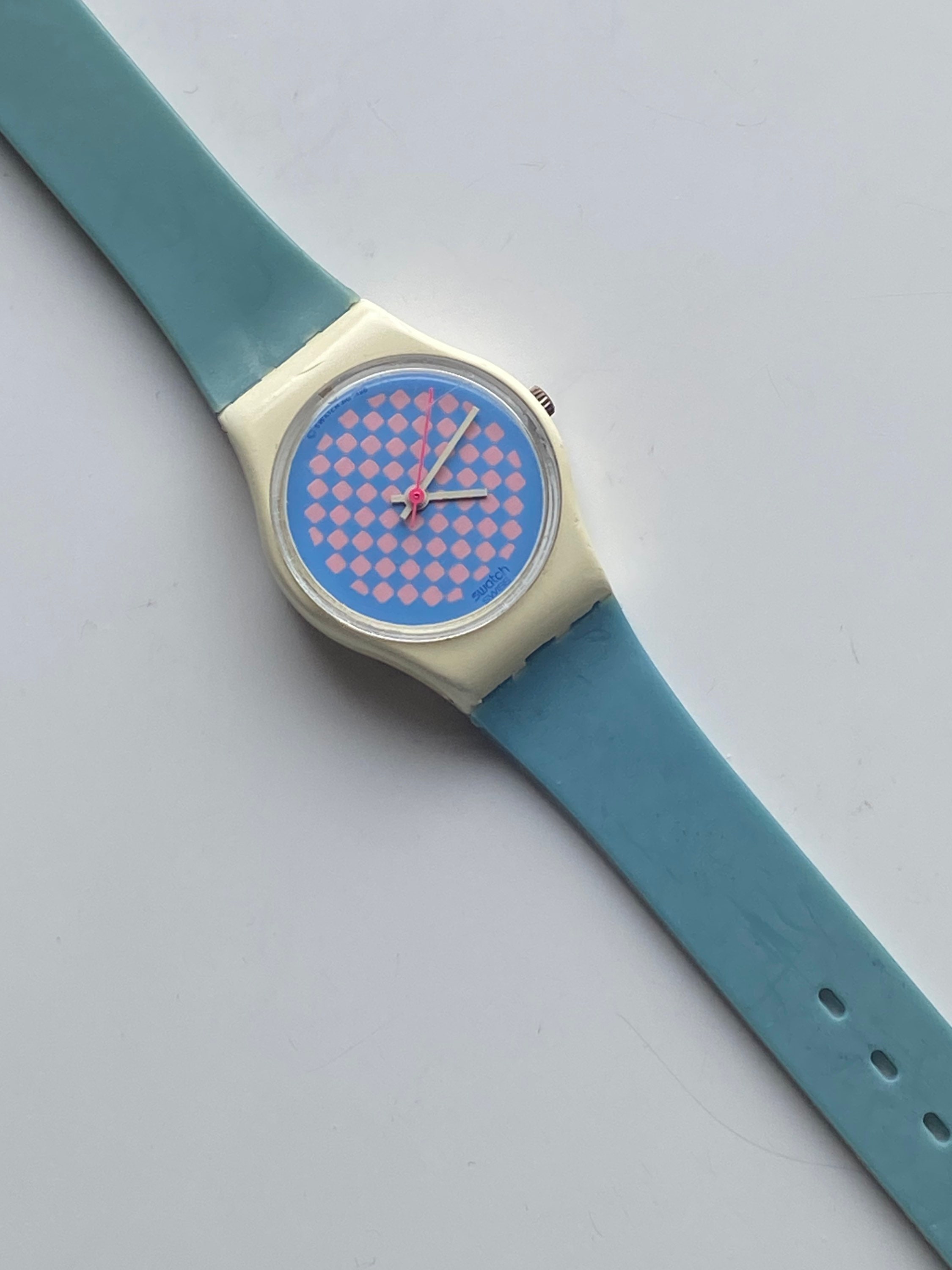 Swatch Watch Vintage 1986 Raspberry Shortcake LW113 25mm Ladies New Battery Excellent Condition Etsy Australia