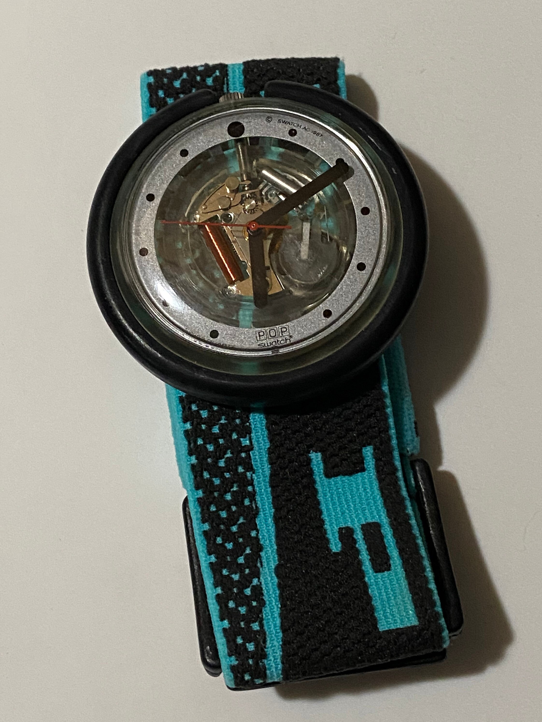 tælle Fejl Fængsling New 1988 Pop Swatch Watch BLUE POP BK105 Vintage Skeleton Mint - Etsy