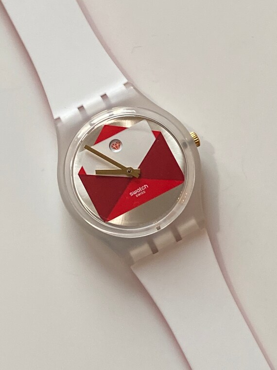 New Swatch Watch GZ707S Youve Got Love Valentines Special in | Etsy