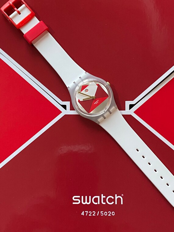 Nieuwe Swatch Watch GZ707S You've Got Love Valentine's | Etsy België