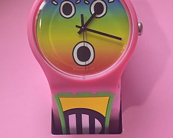 New Swatch Watch Art Special Does the it tick- Tatham & O’Sullivan LOW Limited Number 250/2020 SUOZ324 41mm collectible limited number
