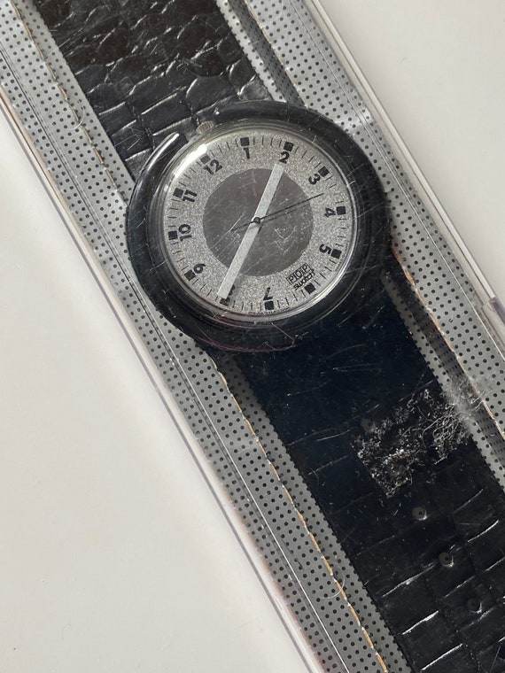 New vintage Pop Swatch Watch Vintage CROCO PWM100… - image 5