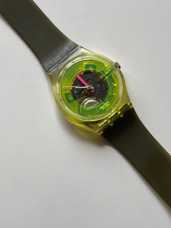 Swatch Watch Vintage 1985 GK101 Techno Sphere All Original | Etsy