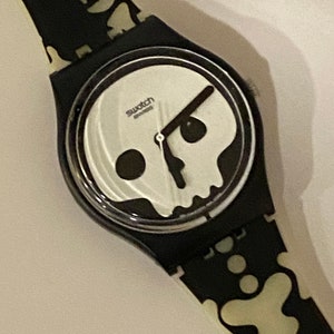 Vintage Swatch Watch James Bond 007 