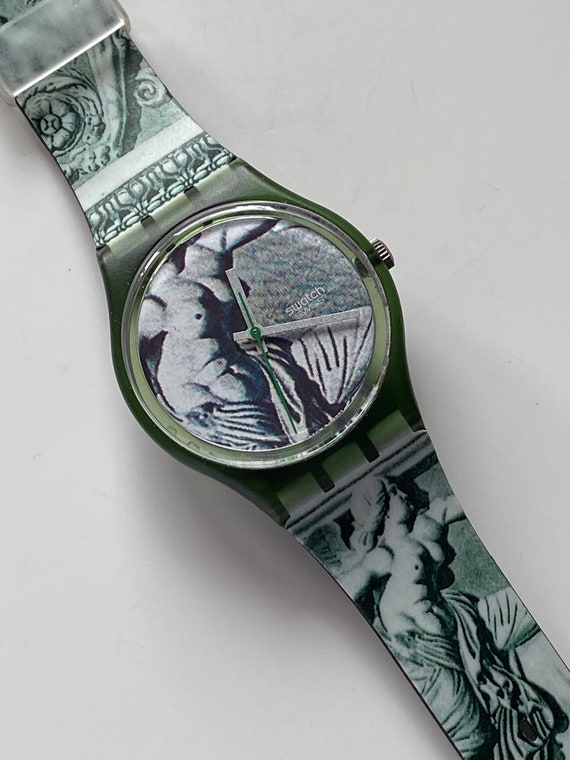 New 1991 Swatch Watch CUPYDUS vintage GG112 unwor… - image 1