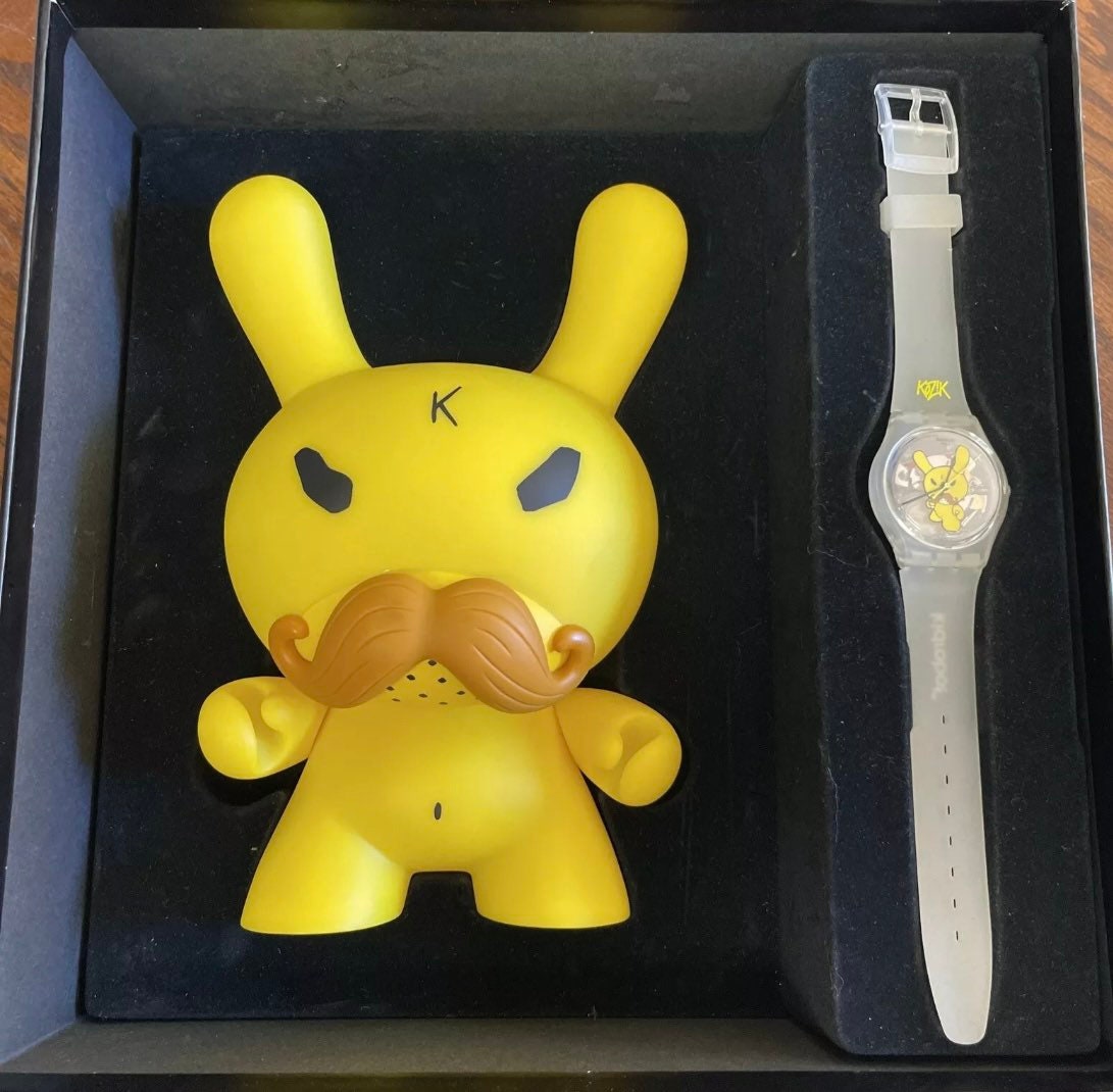 New Swatch Watch Kidrobot Special Frank Kozik GZS49 Special New Swatch Watch Kidrobot Special Frank Kozik GZS49 Special