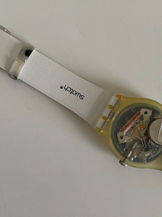 New vintage Swatch Watch original Migraine 3D Gk2… - image 4