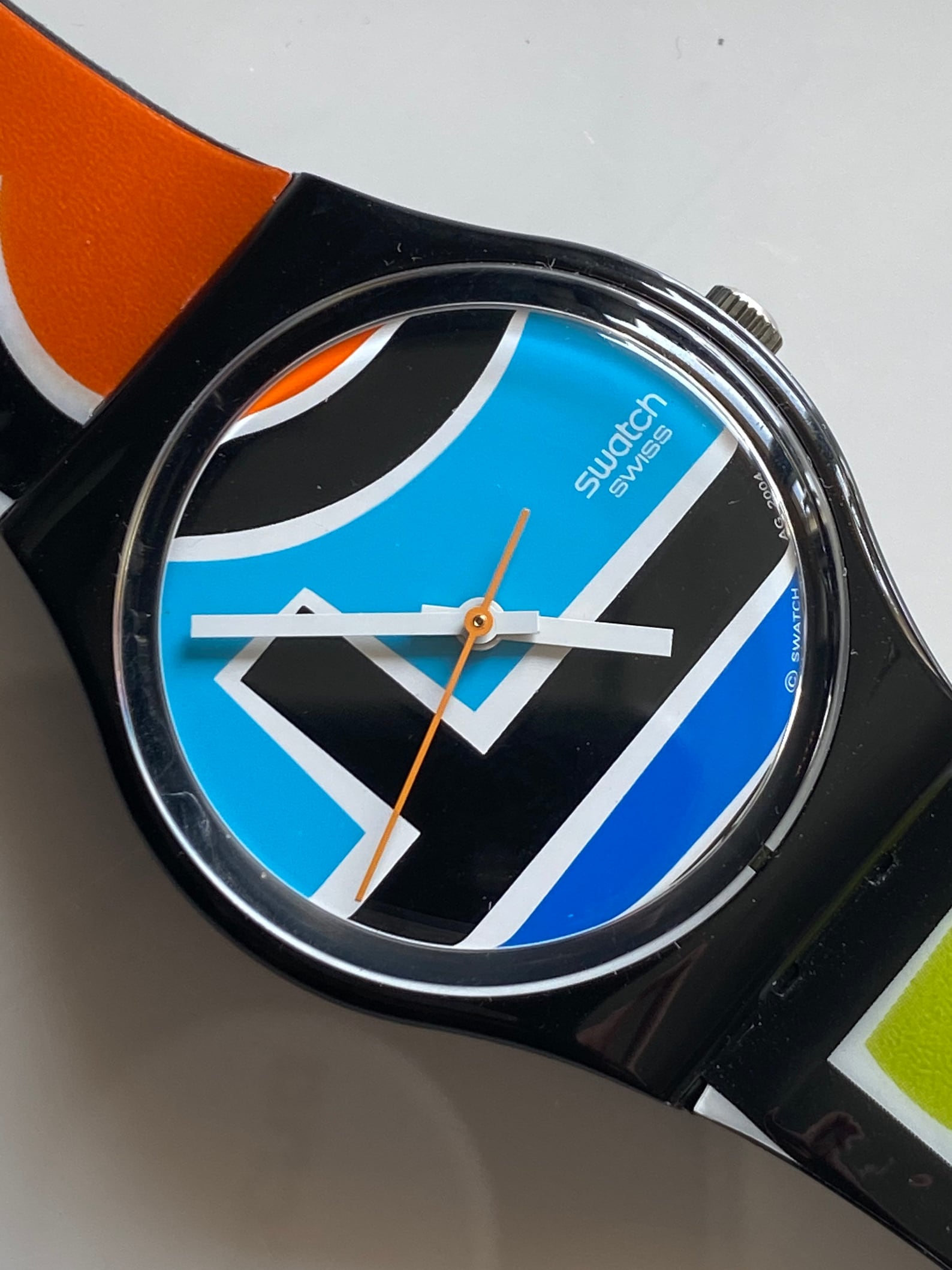 swatch style watch