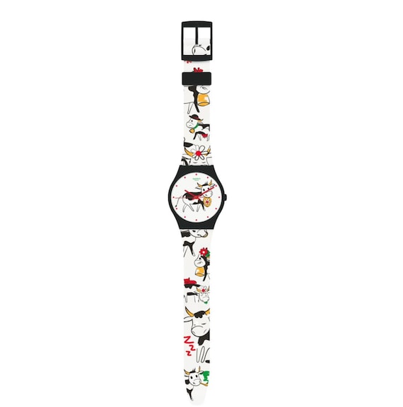Maxi Swatch Waych Wall Clock GRUEZI Club MGZ297 7 Feet Long